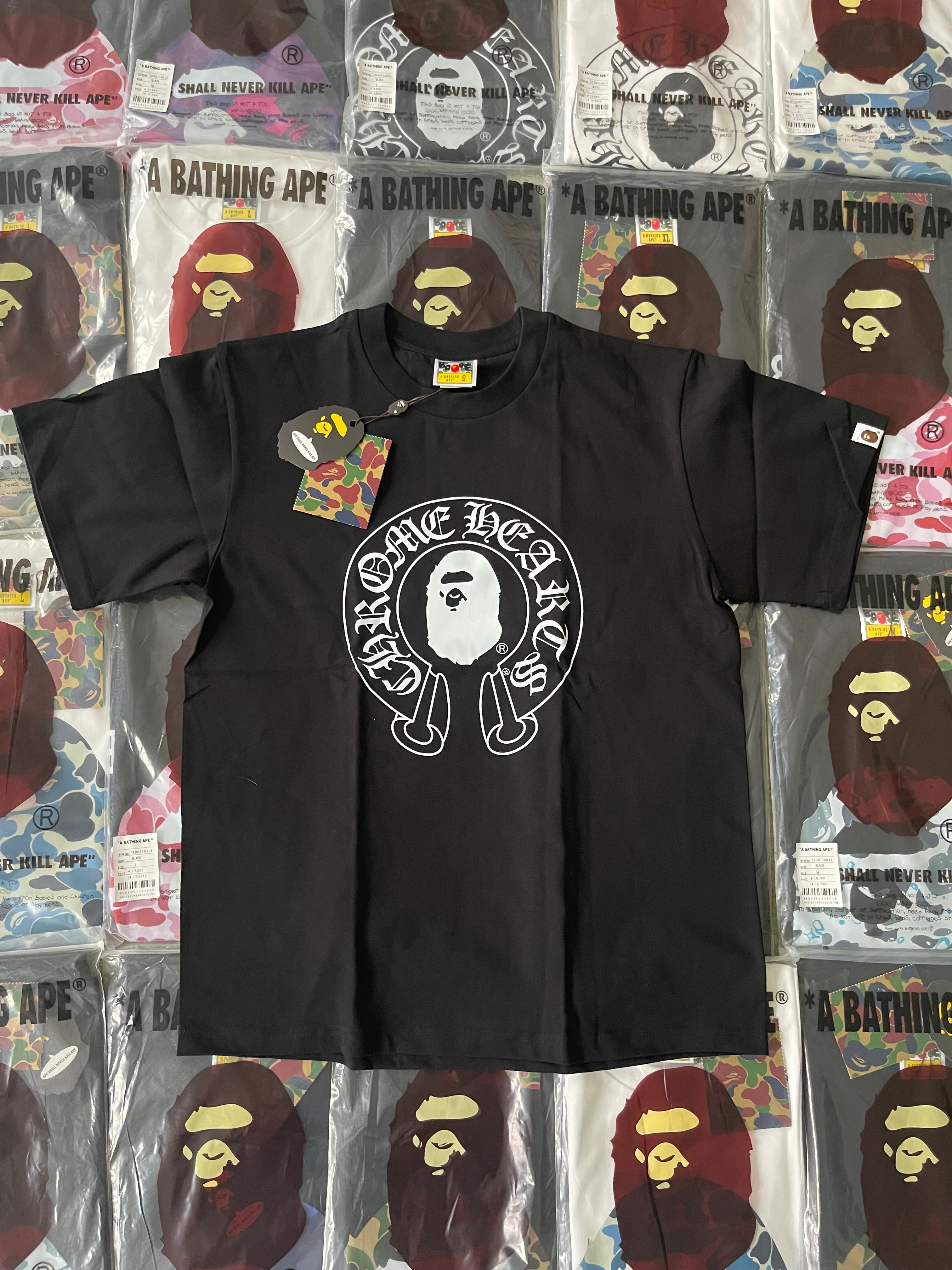 Bape Chrome Tee Black - COMING SOON