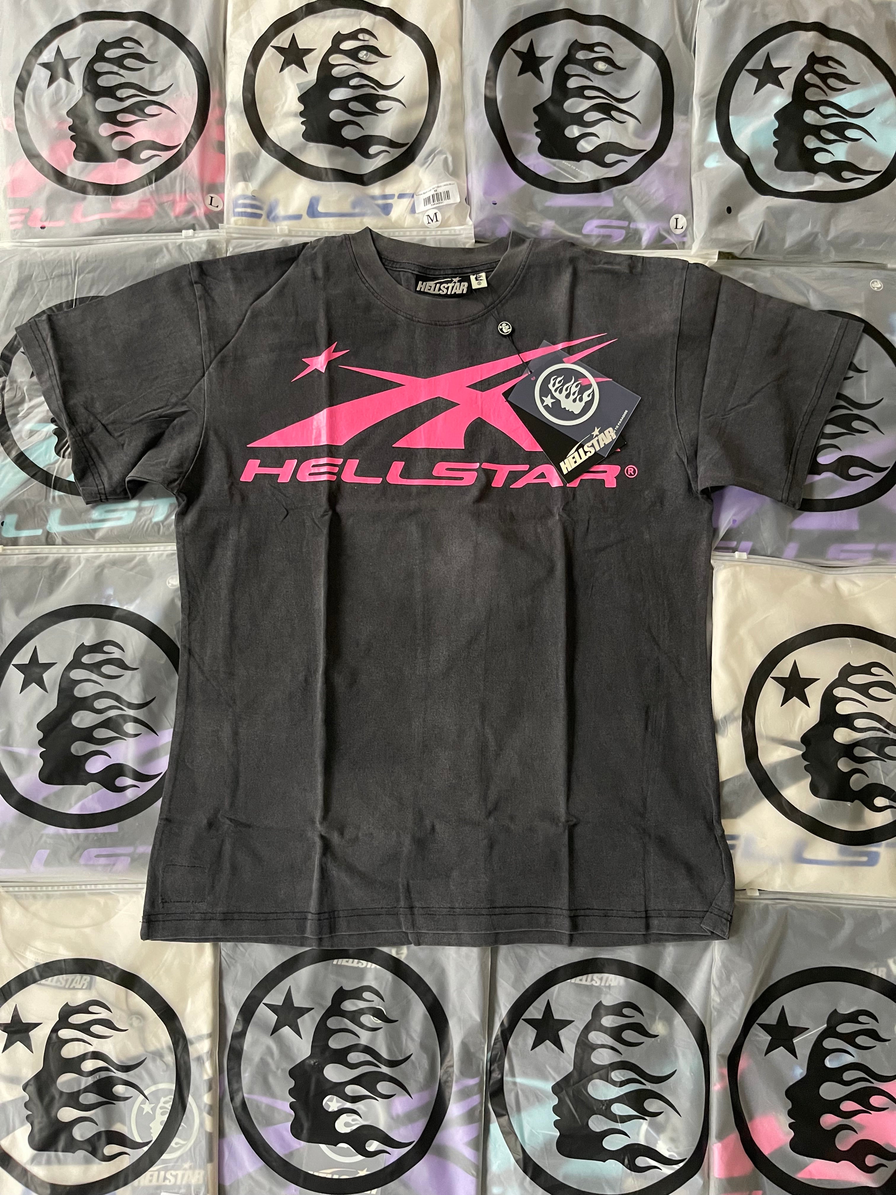 Hellstar Tee Black and Pink - COMING SOON